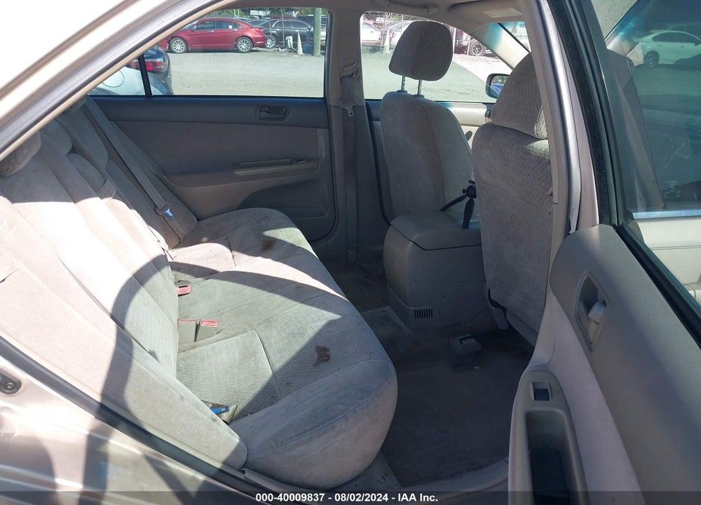 2002 TOYOTA CAMRY LE VIN: 4T1BE32K92U040997