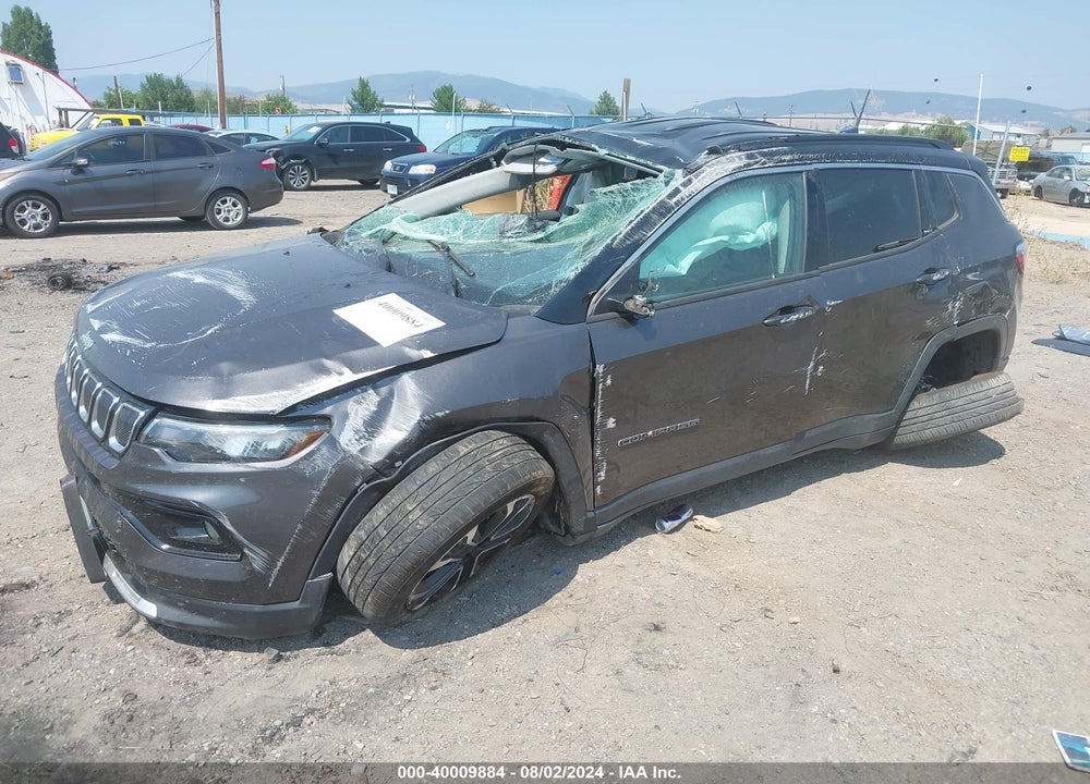 2022 JEEP COMPASS LIMITED 4X4 VIN: 3C4NJDCB6NT208269