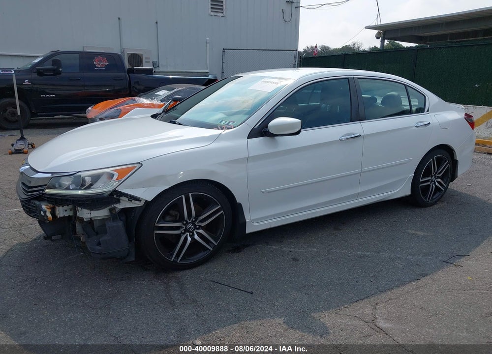 2017 HONDA ACCORD SPORT VIN: 1HGCR2F5XHA153283
