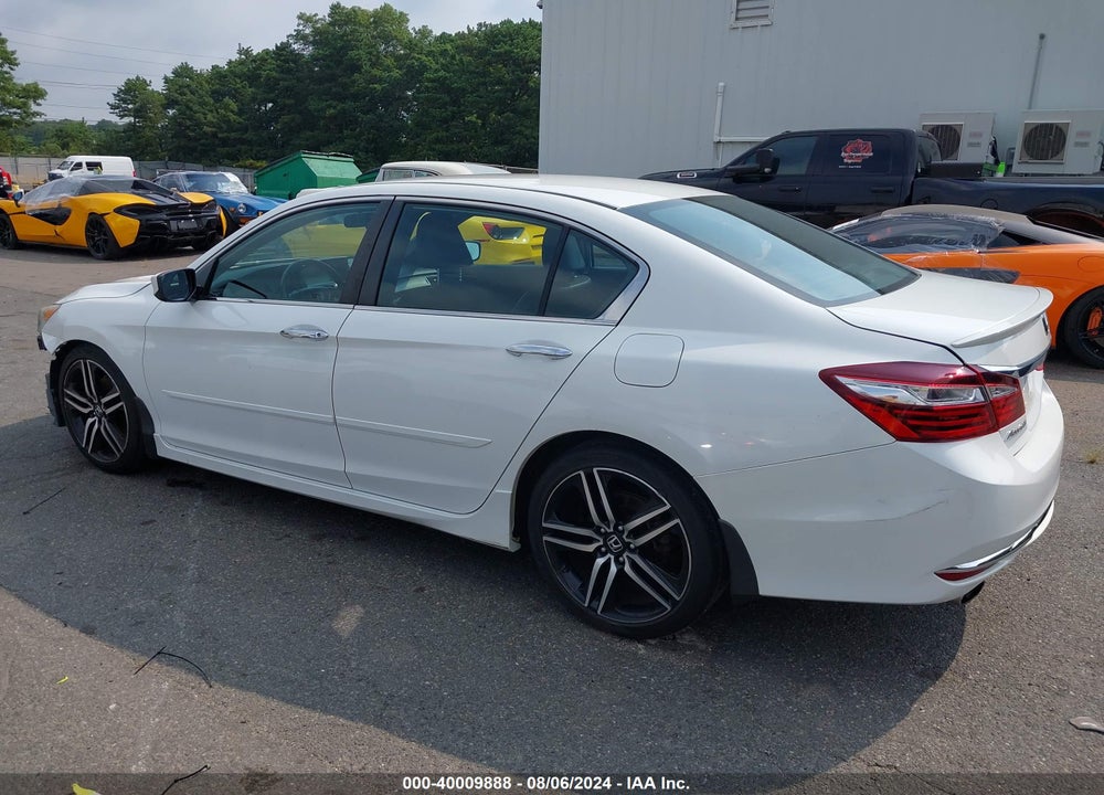 2017 HONDA ACCORD SPORT VIN: 1HGCR2F5XHA153283