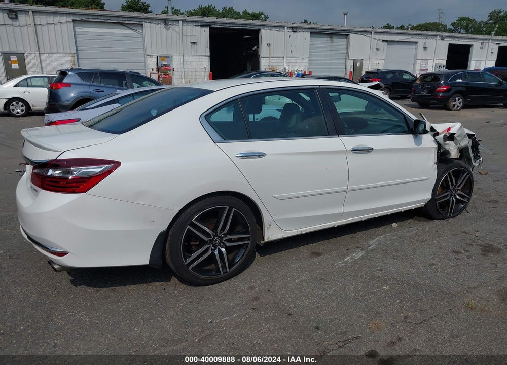 2017 HONDA ACCORD SPORT VIN: 1HGCR2F5XHA153283