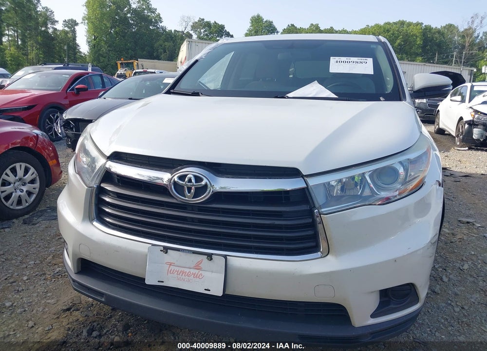 2016 TOYOTA HIGHLANDER LE V6 VIN: 5TDZKRFH9GS174059