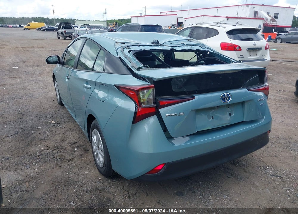 2022 TOYOTA PRIUS L VIN: JTDKAMFU5N3187250