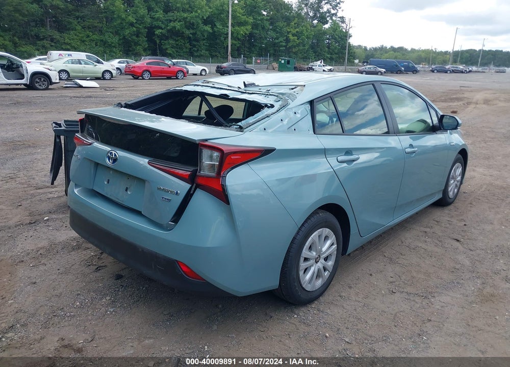 2022 TOYOTA PRIUS L VIN: JTDKAMFU5N3187250