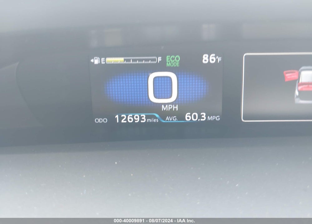 2022 TOYOTA PRIUS L VIN: JTDKAMFU5N3187250