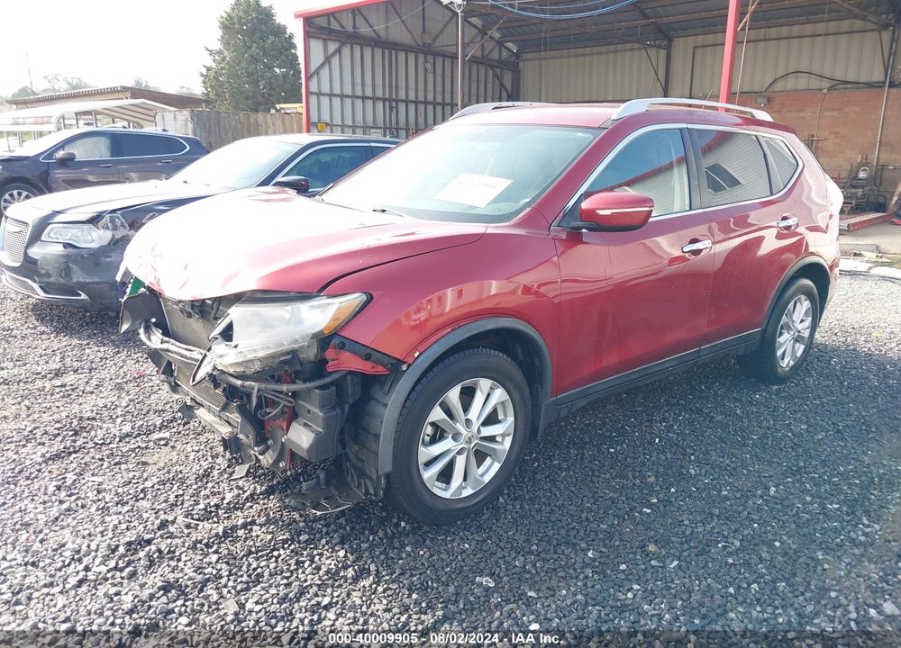 2014 NISSAN ROGUE SV VIN: 5N1AT2MT6EC760656