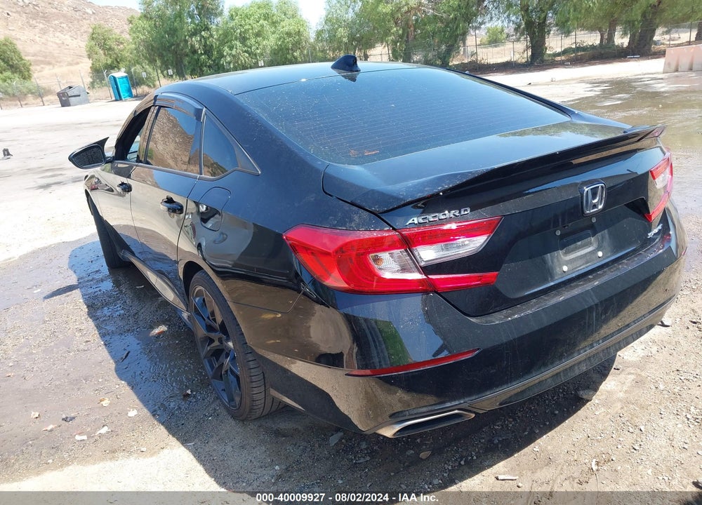 2022 HONDA ACCORD SPORT VIN: 1HGCV1F3XNA074406