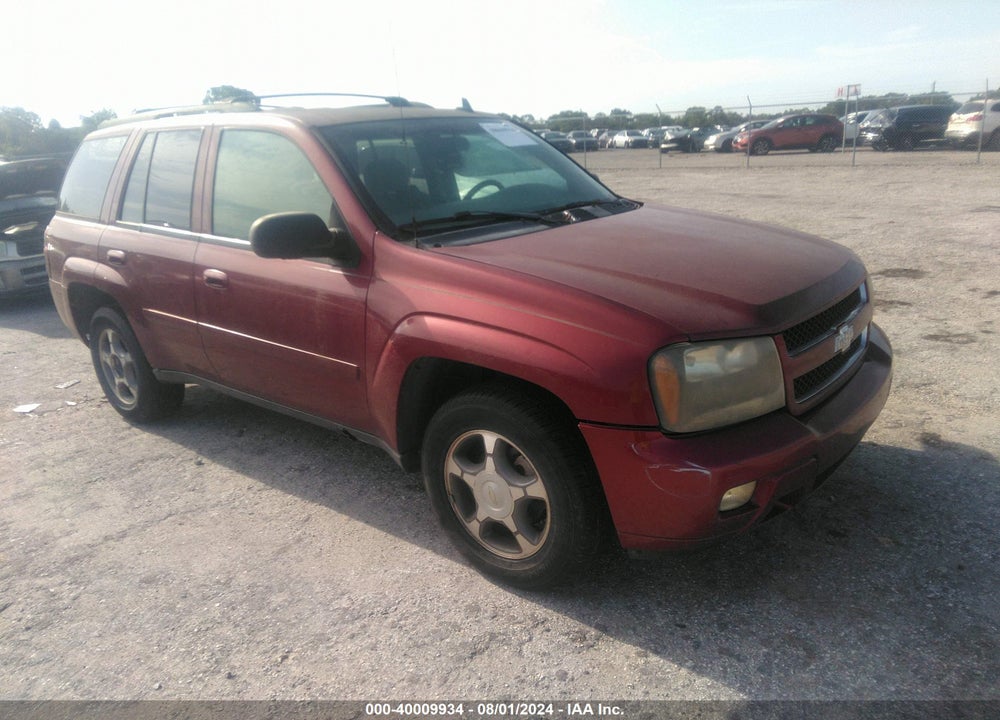 2008 CHEVROLET TRAILBLAZER LT VIN: 1GNDS13S582148358