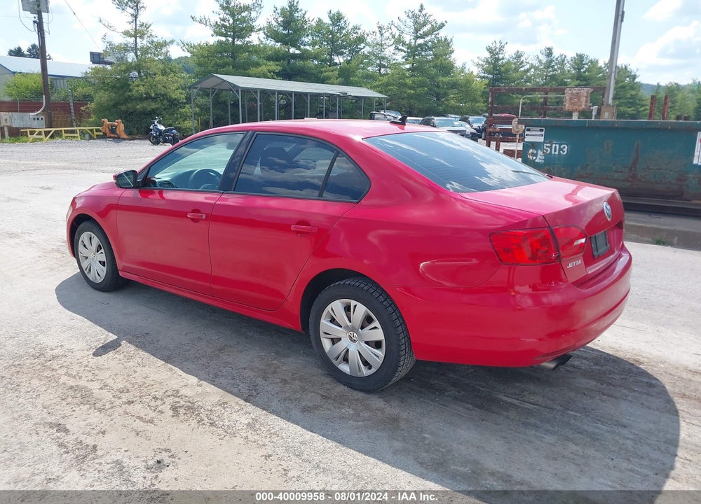 2014 VOLKSWAGEN JETTA 1.8T SE VIN: 3VWD17AJ5EM245988