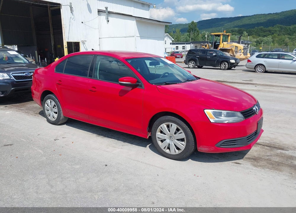 2014 VOLKSWAGEN JETTA 1.8T SE VIN: 3VWD17AJ5EM245988