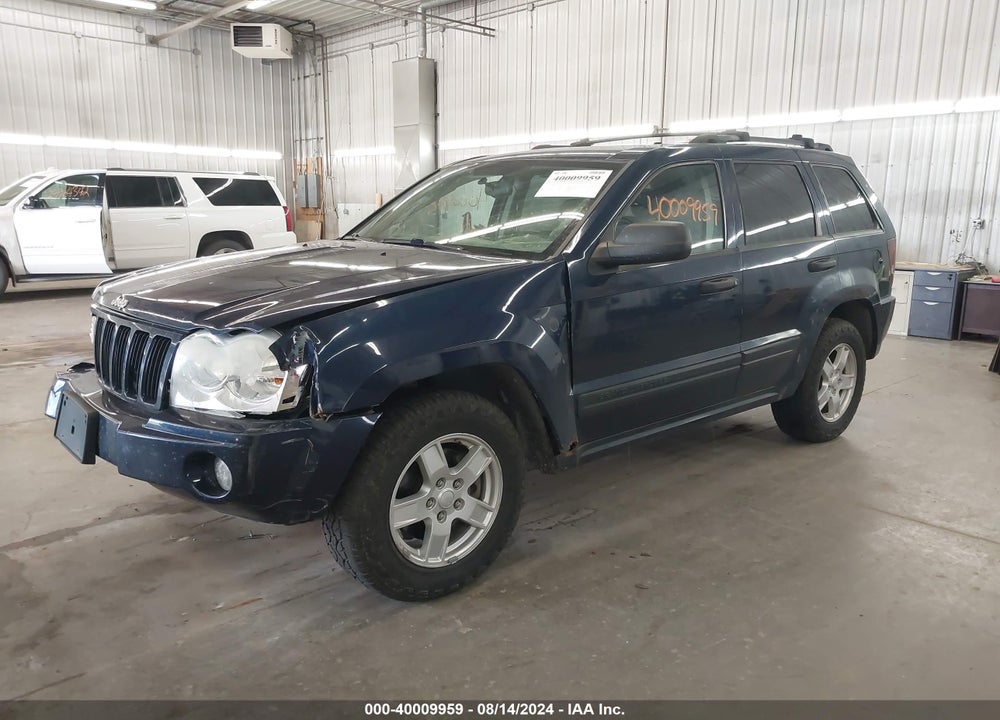 2005 JEEP GRAND CHEROKEE LAREDO VIN: 1J4HR48N85C703118