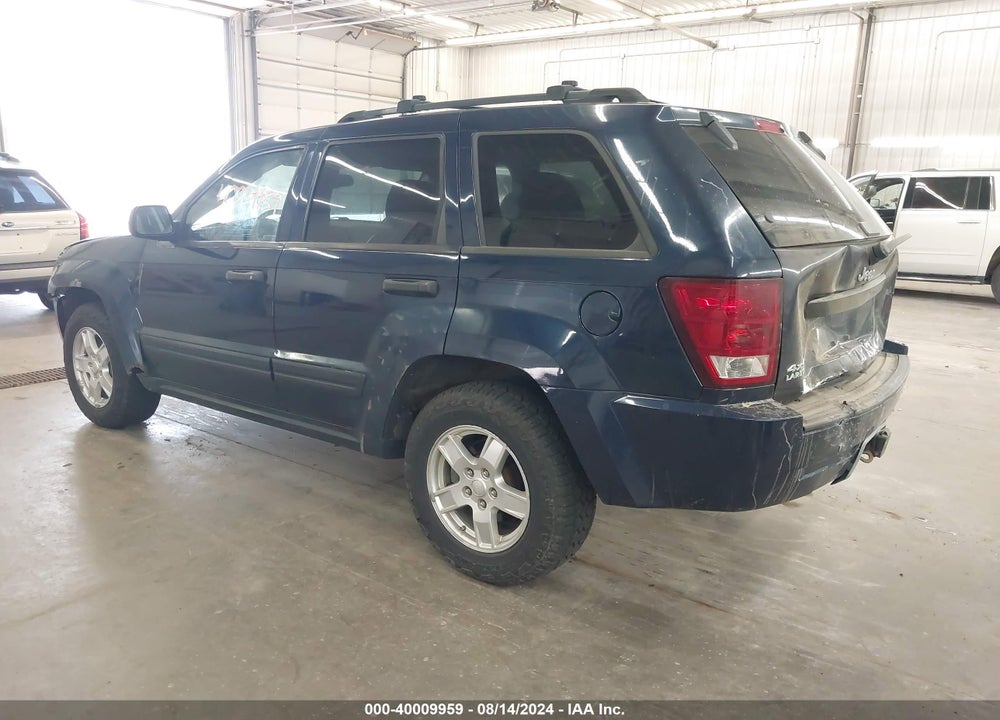 2005 JEEP GRAND CHEROKEE LAREDO VIN: 1J4HR48N85C703118