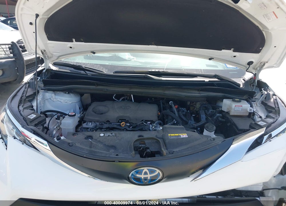 2022 TOYOTA SIENNA LE VIN: 5TDKRKEC3NS097826