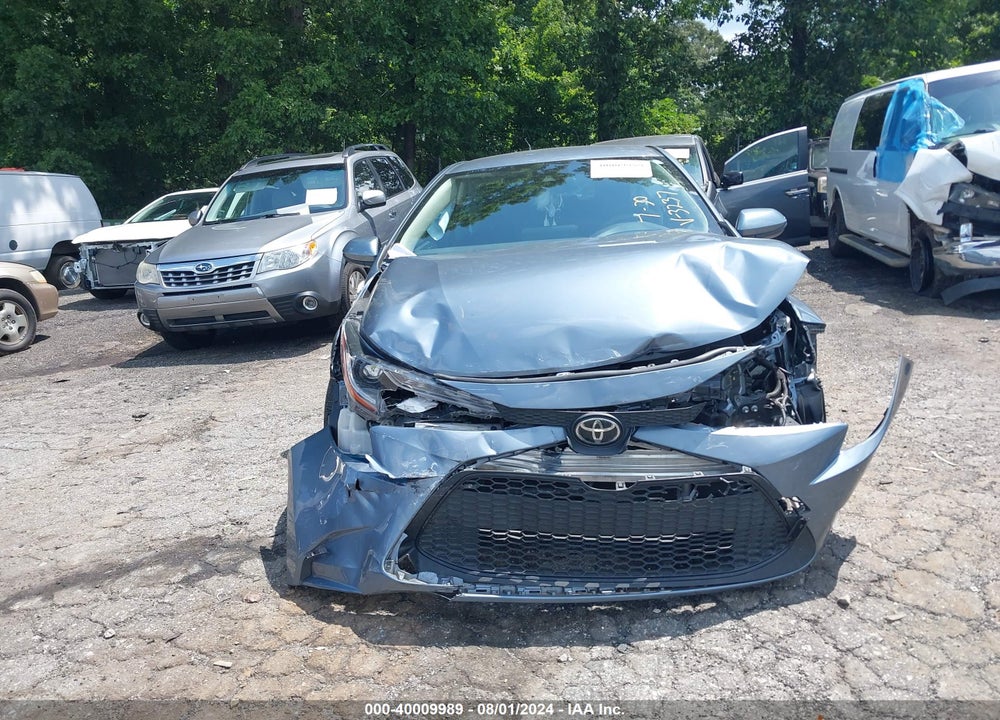 2022 TOYOTA COROLLA LE VIN: JTDEPMAE3NJ213237