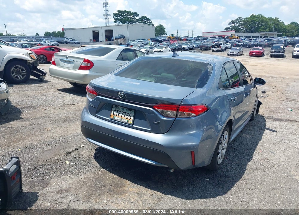 2022 TOYOTA COROLLA LE VIN: JTDEPMAE3NJ213237