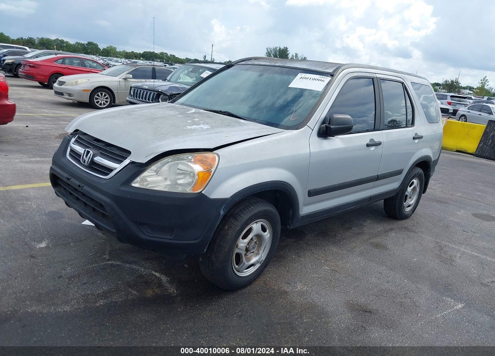 2003 HONDA CR-V LX VIN: SHSRD68443U107797
