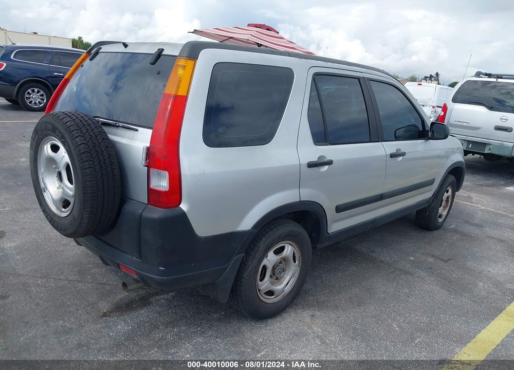 2003 HONDA CR-V LX VIN: SHSRD68443U107797