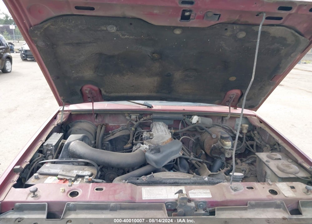 1989 FORD RANGER VIN: 1FTCR10T3KUA22847