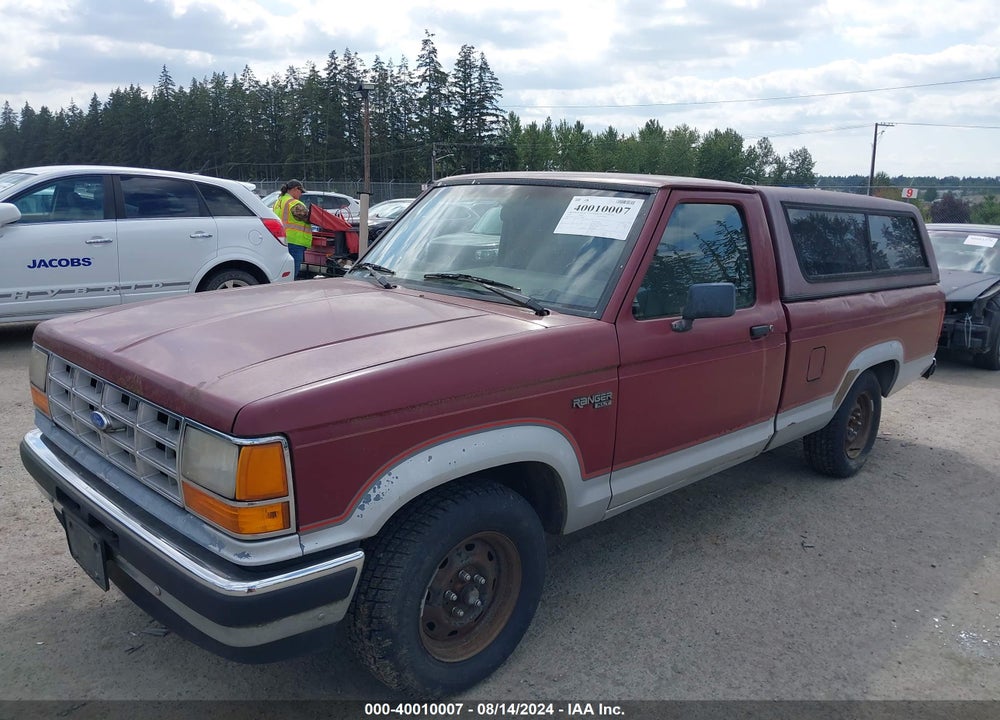 1989 FORD RANGER VIN: 1FTCR10T3KUA22847
