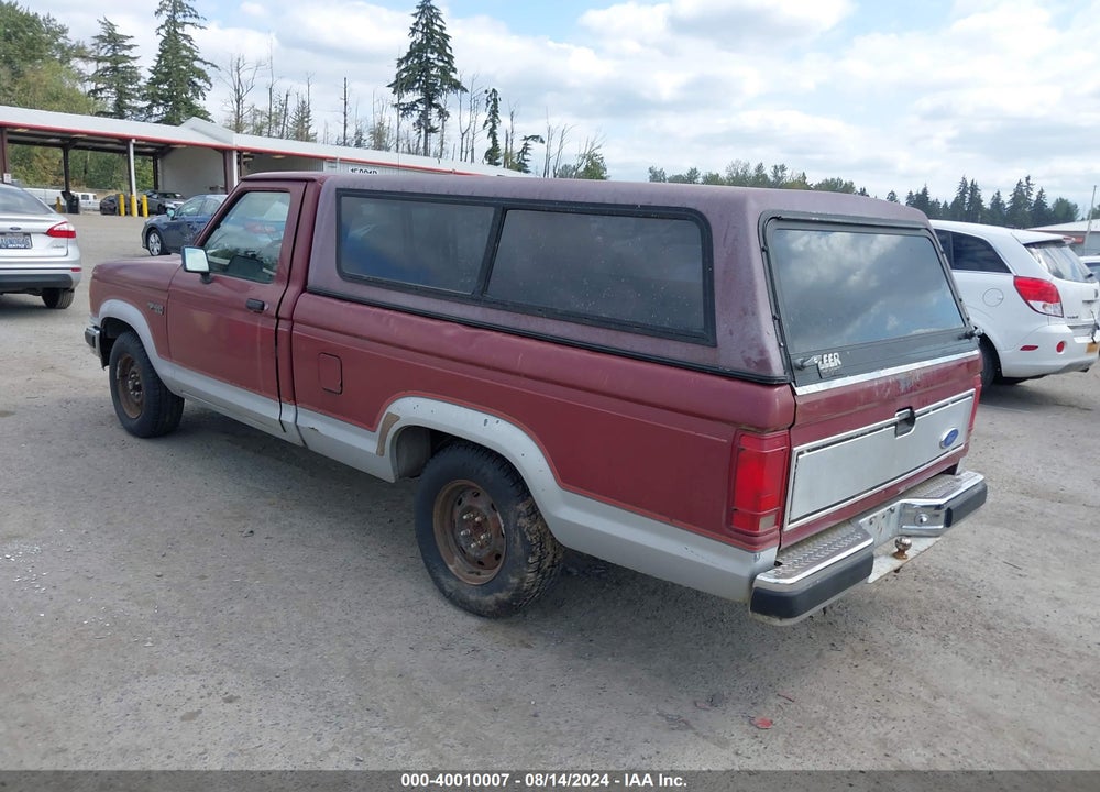 1989 FORD RANGER VIN: 1FTCR10T3KUA22847