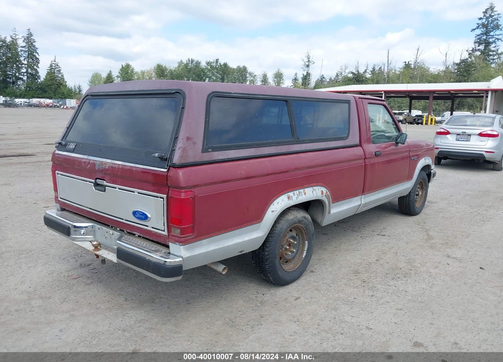 1989 FORD RANGER VIN: 1FTCR10T3KUA22847