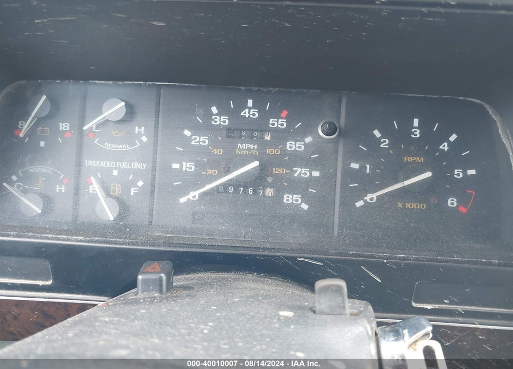 1989 FORD RANGER VIN: 1FTCR10T3KUA22847
