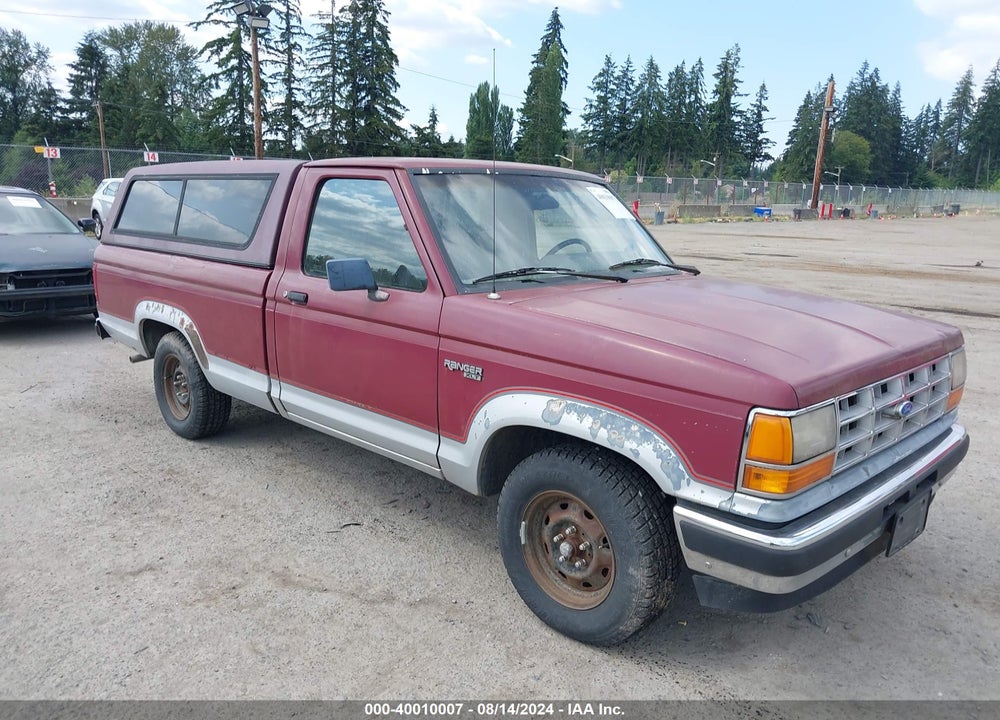 1989 FORD RANGER VIN: 1FTCR10T3KUA22847