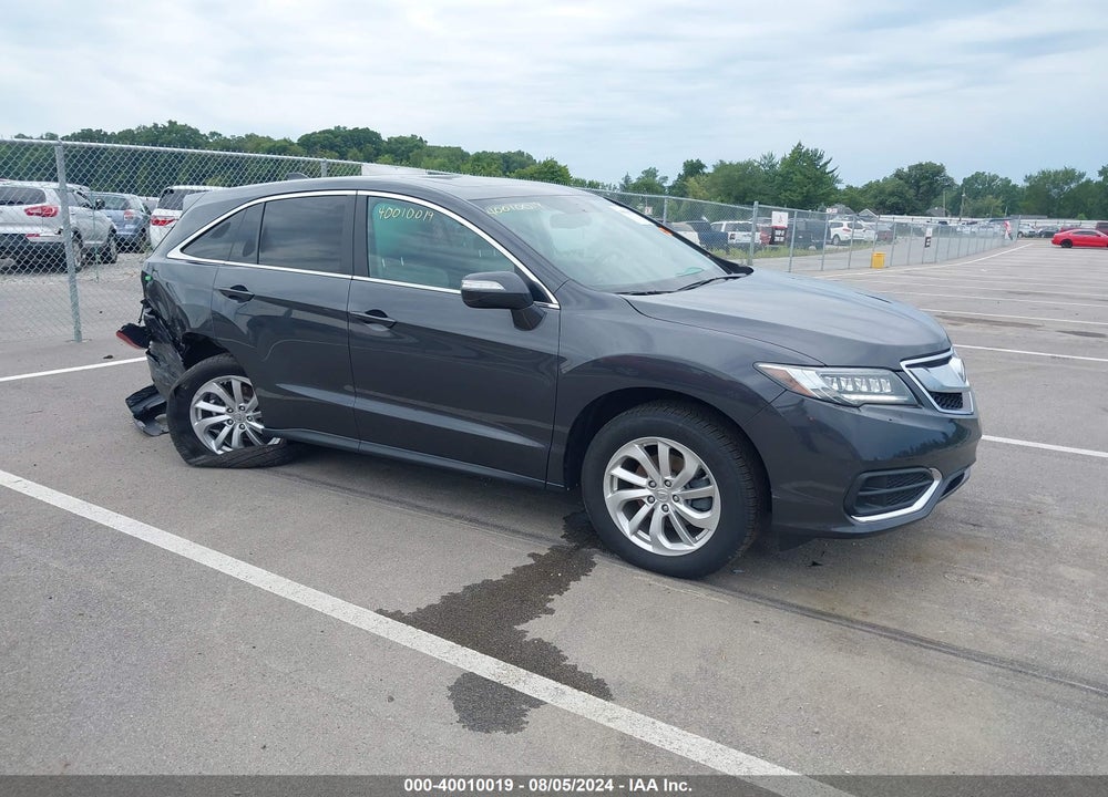 2016 ACURA RDX TECHNOLOGY   WATCH PLUS PACKAGES/TECHNOLOGY PACKAGE VIN: 5J8TB4H58GL013667