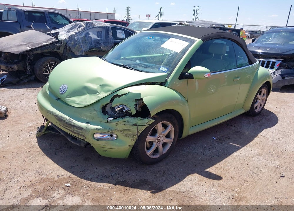 2004 VOLKSWAGEN NEW BEETLE GLS 1.8T VIN: 3VWCD21Y14M302785