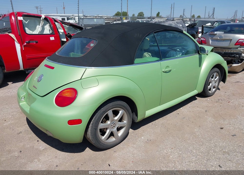 2004 VOLKSWAGEN NEW BEETLE GLS 1.8T VIN: 3VWCD21Y14M302785