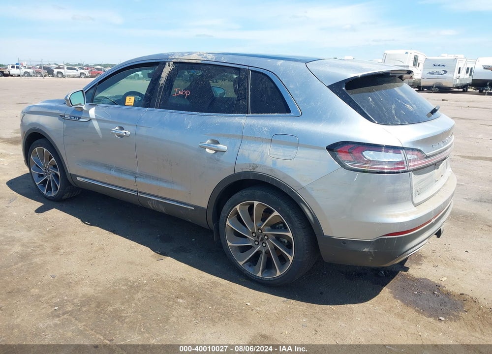 2020 LINCOLN NAUTILUS RESERVE VIN: 2LMPJ8KP0LBL20149