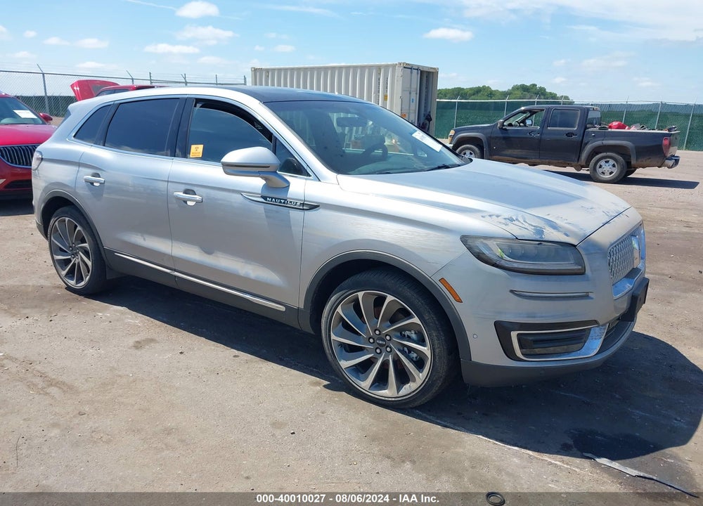 2020 LINCOLN NAUTILUS RESERVE VIN: 2LMPJ8KP0LBL20149