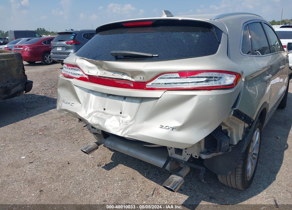 2017 LINCOLN MKC SELECT VIN: 5LMCJ2C91HUL50041