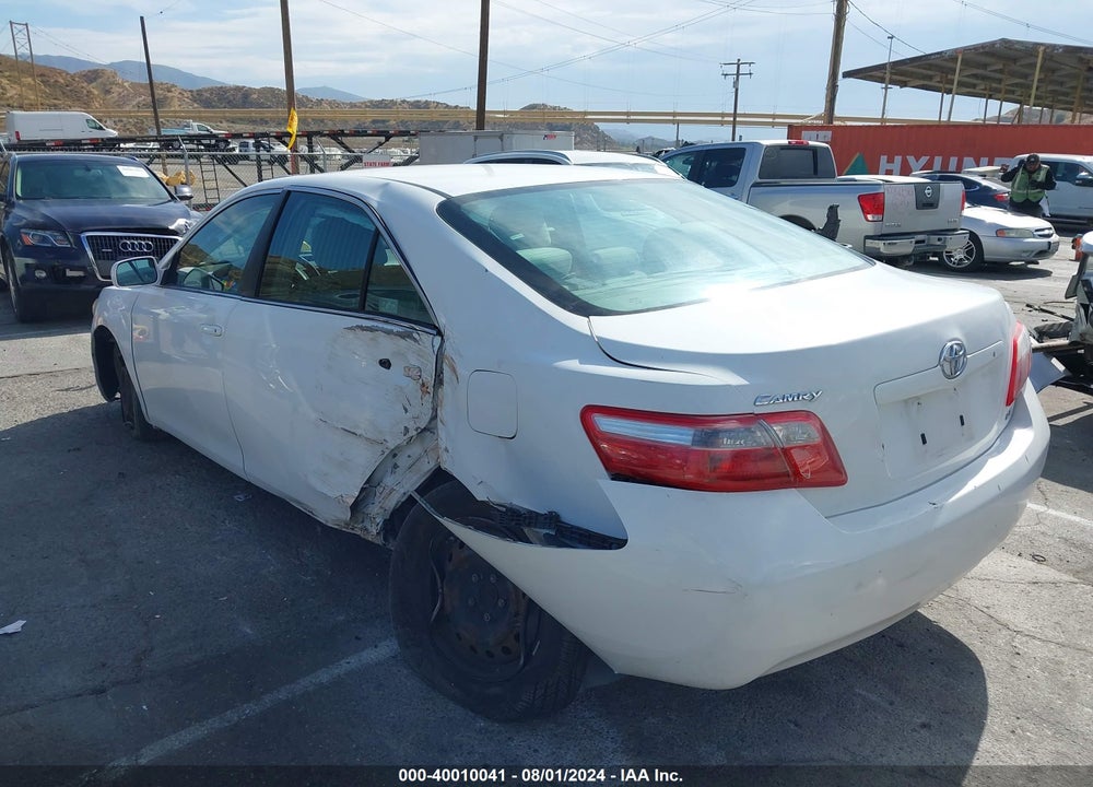 2008 TOYOTA CAMRY LE VIN: 4T4BE46K68R041684