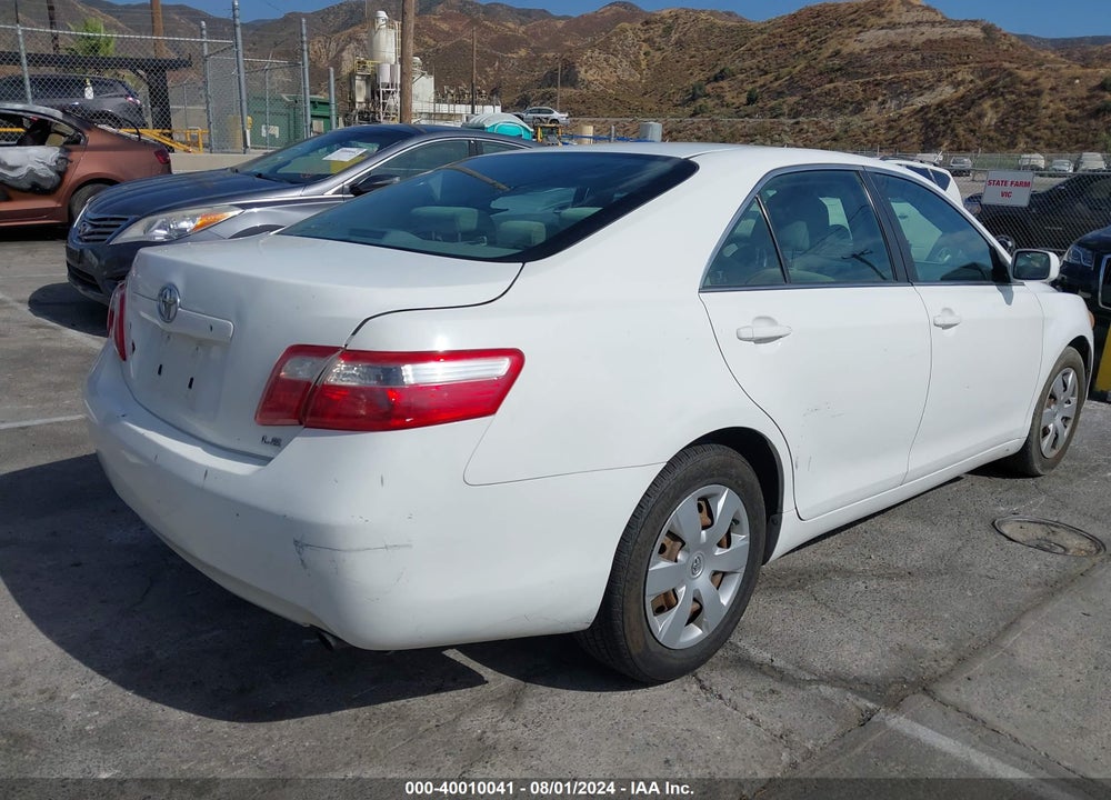 2008 TOYOTA CAMRY LE VIN: 4T4BE46K68R041684
