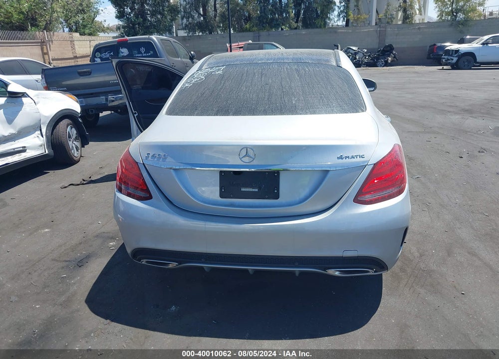 2015 MERCEDES-BENZ C 400 4MATIC VIN: 55SWF6GB5FU039498