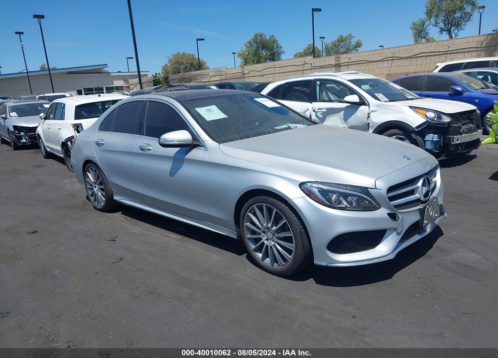 2015 MERCEDES-BENZ C 400 4MATIC VIN: 55SWF6GB5FU039498
