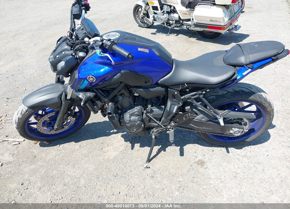 2022 YAMAHA MT07 VIN: JYARM32E4NA004569