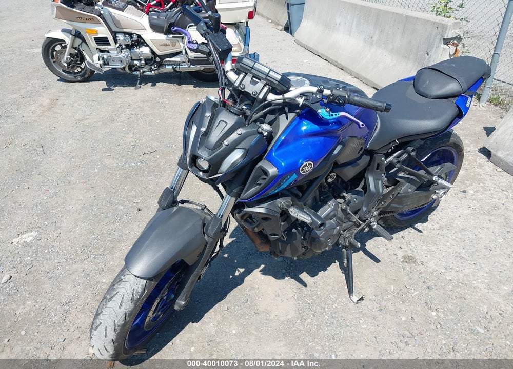 2022 YAMAHA MT07 VIN: JYARM32E4NA004569