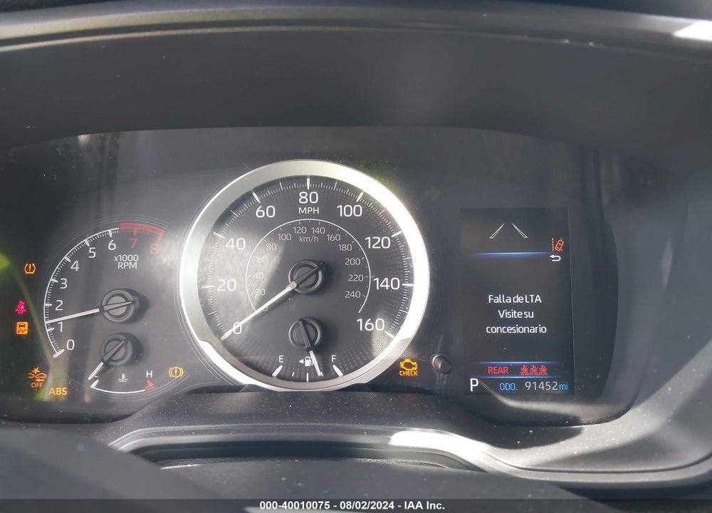 2020 TOYOTA COROLLA LE VIN: 5YFEPRAE5LP067588