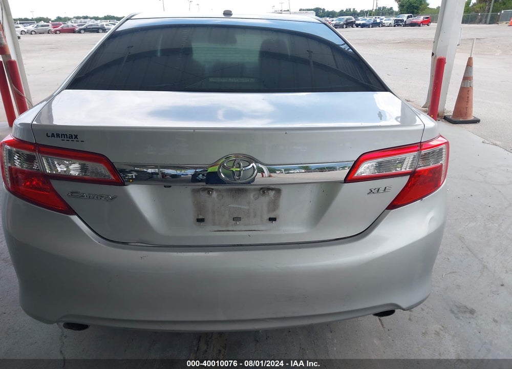 2014 TOYOTA CAMRY XLE V6 VIN: 4T1BK1FK9EU545918