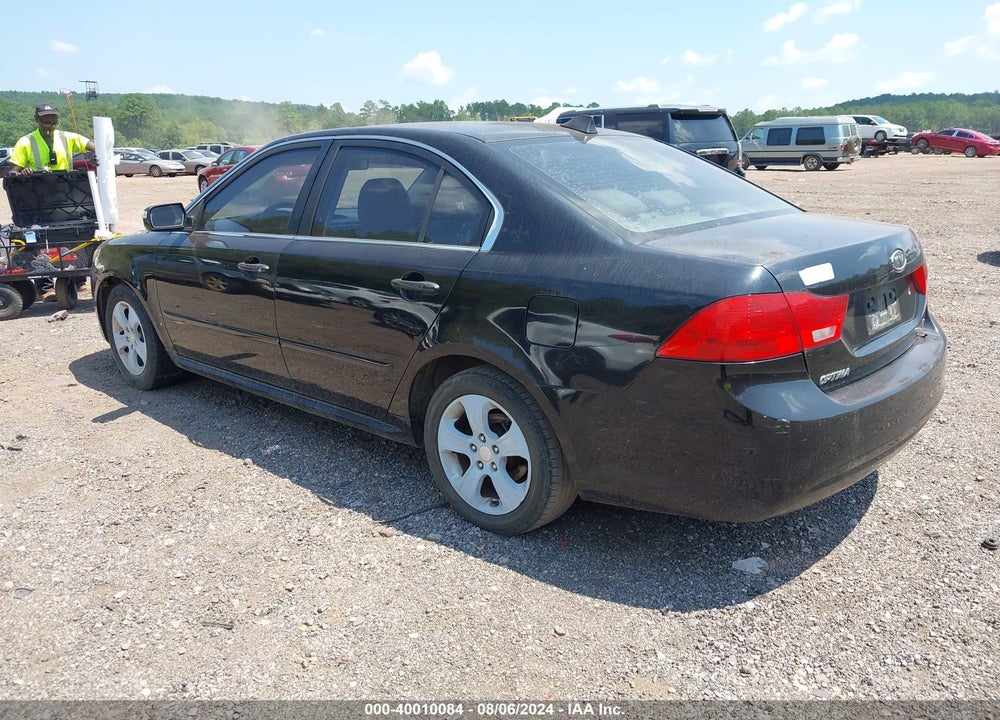 2009 KIA OPTIMA LX VIN: KNAGE228595292272