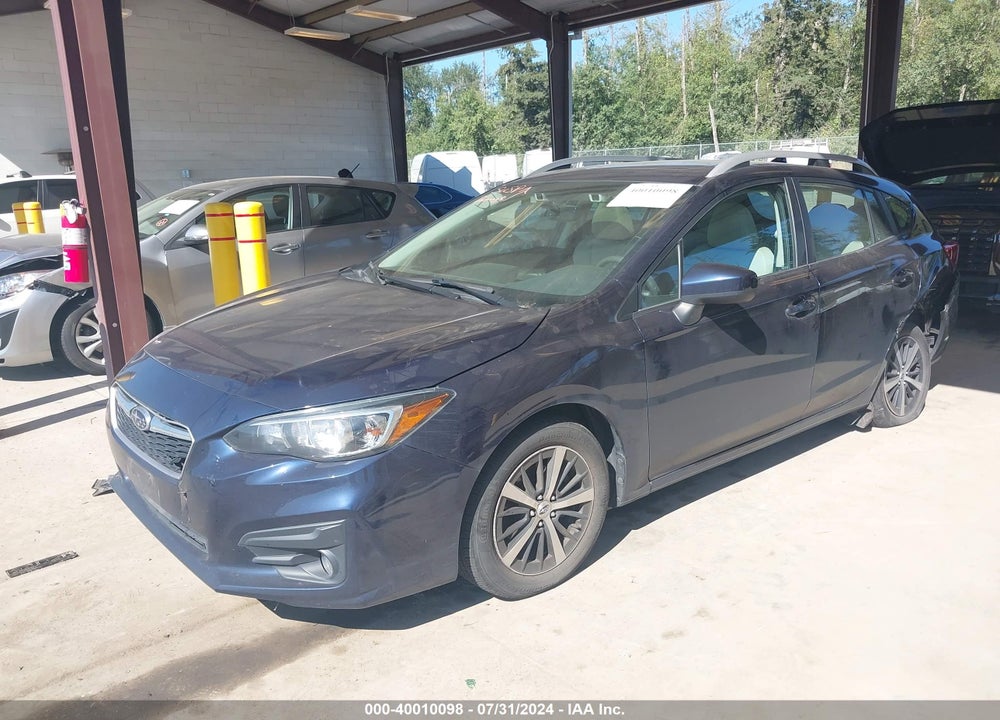 2019 SUBARU IMPREZA 2.0I PREMIUM VIN: 4S3GTAD6XK3744765