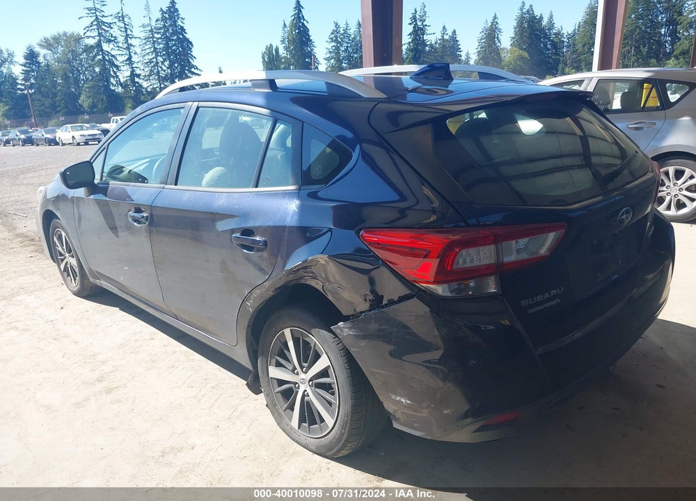 2019 SUBARU IMPREZA 2.0I PREMIUM VIN: 4S3GTAD6XK3744765
