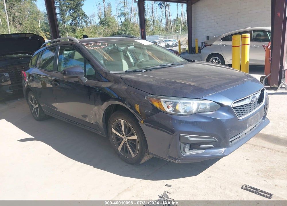 2019 SUBARU IMPREZA 2.0I PREMIUM VIN: 4S3GTAD6XK3744765