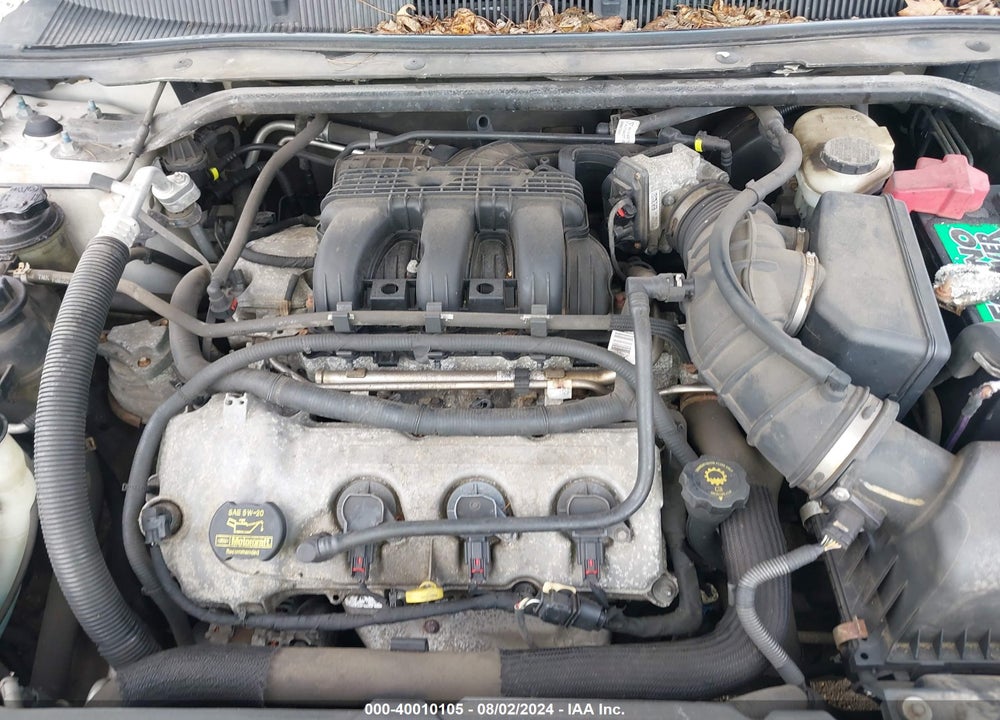 2010 FORD TAURUS SEL VIN: 1FAHP2EW6AG107074