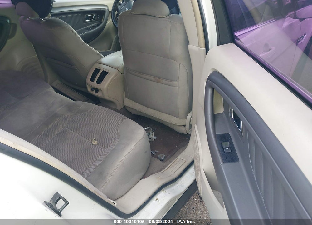 2010 FORD TAURUS SEL VIN: 1FAHP2EW6AG107074