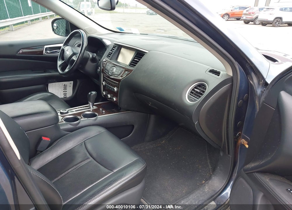 2014 NISSAN PATHFINDER PLATINUM VIN: 5N1AR2MM0EC607813