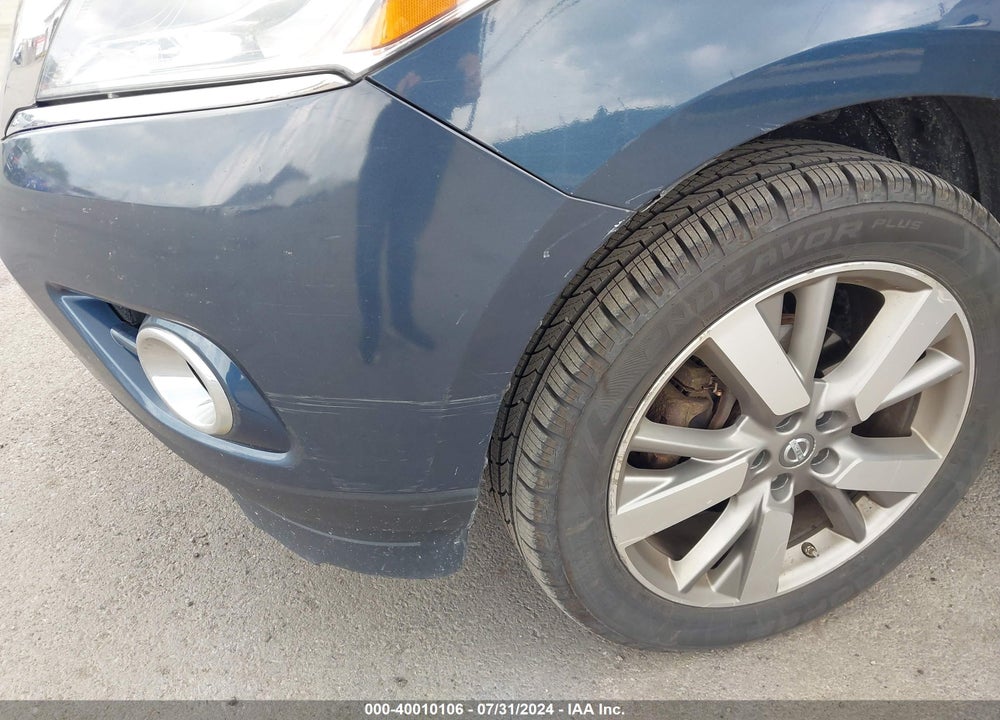 2014 NISSAN PATHFINDER PLATINUM VIN: 5N1AR2MM0EC607813