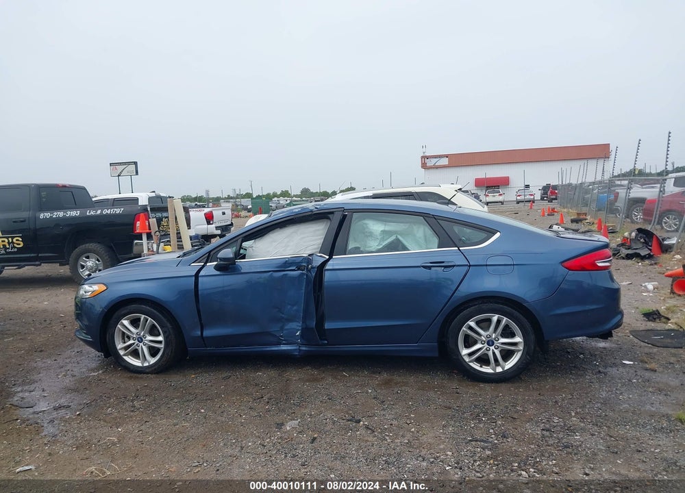 2018 FORD FUSION SE VIN: 3FA6P0HDXJR224591